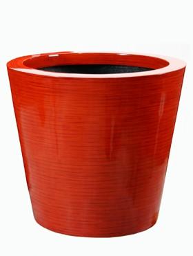 Round bamboo red